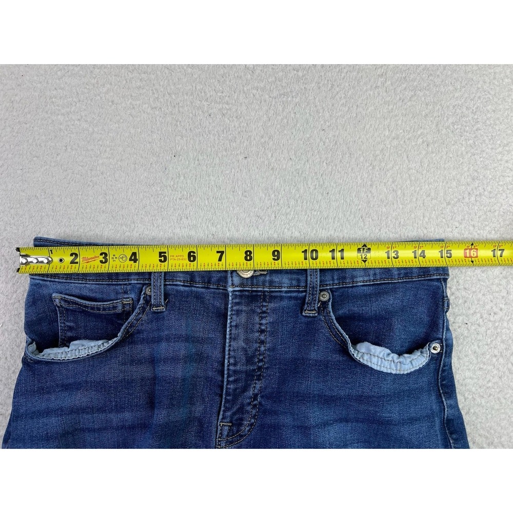 Lucky Brand Mid Rise Skinny Ava Ankle Jeans Womens 10/30 Blue Stretch Denim - Picture 14 of 16